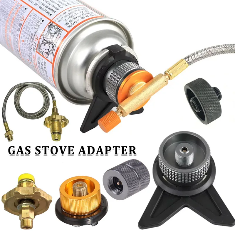 Camping Cooking Drawer - Butane Canister Adapter Outdoor Camping Gas