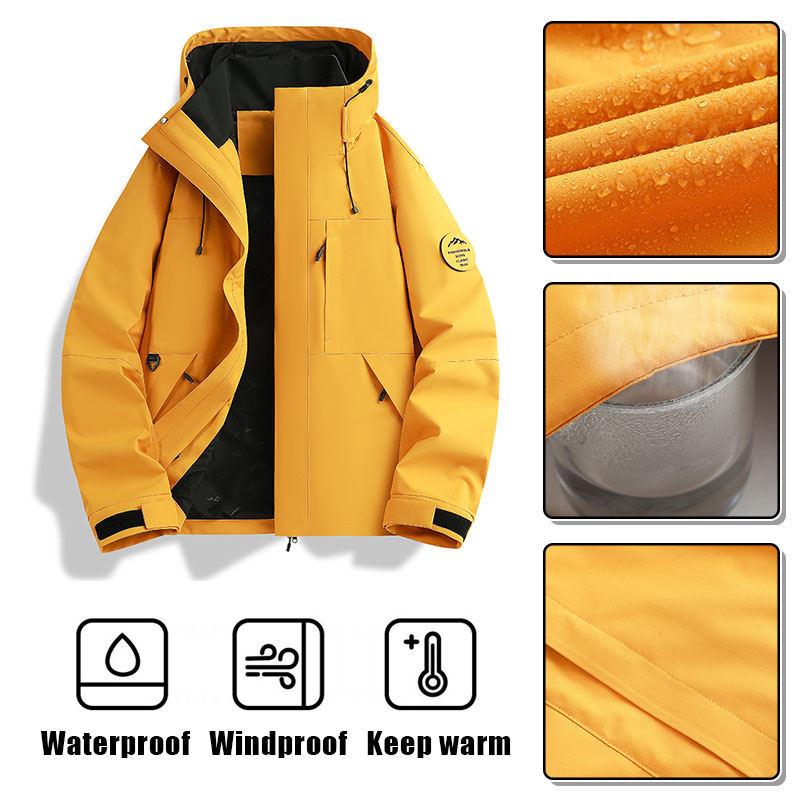 Camping Cooking Windbreak - CHRLCK Hiking Jackets Waterproof Men Women