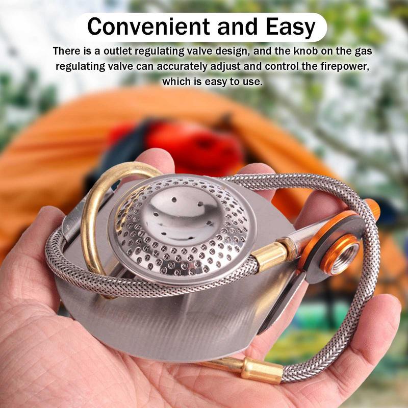 Camping Cooking Drawer - Outdoor Camping Gas Stove 3200W Stainless