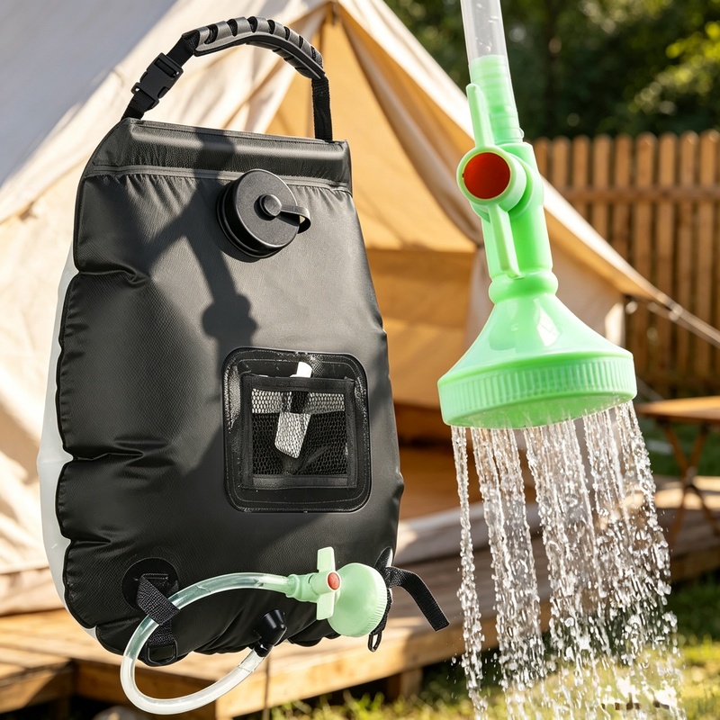 Camping Cooking Bag - 20L 5 Gallon Solar Camping Shower