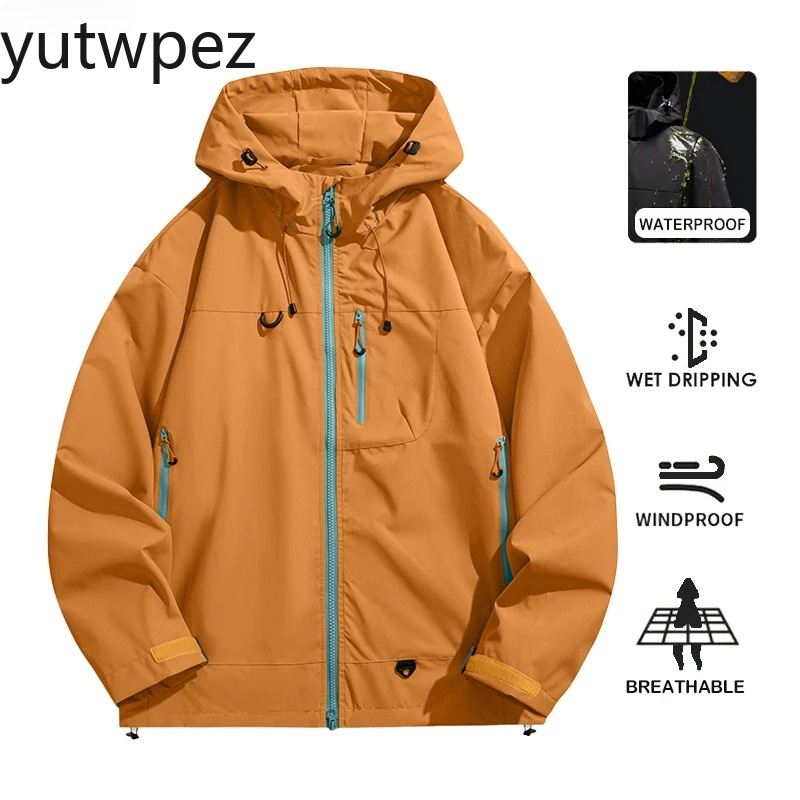 Camping Cooking Windbreak - Men's Women's Waterproof Hiking Jacket Trekking