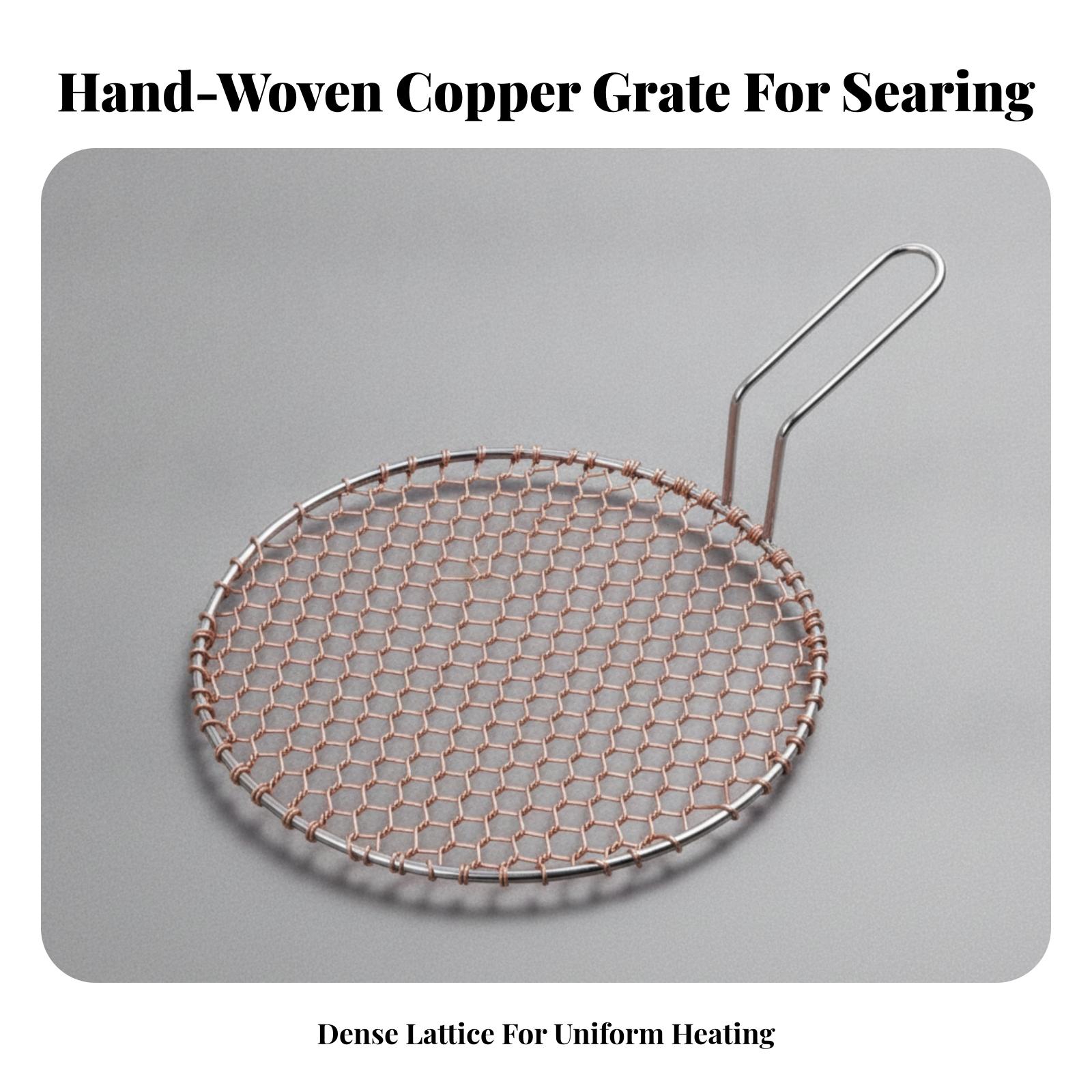 Portable Copper Mesh Round Gri - огляд і ціна Camping Cooking Stove