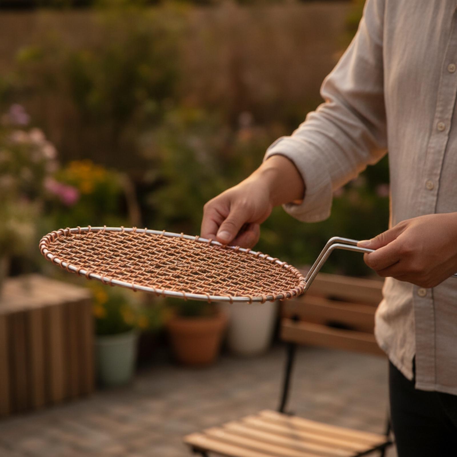 Portable Copper Mesh Round Gri - огляд і ціна Camping Cooking Stove