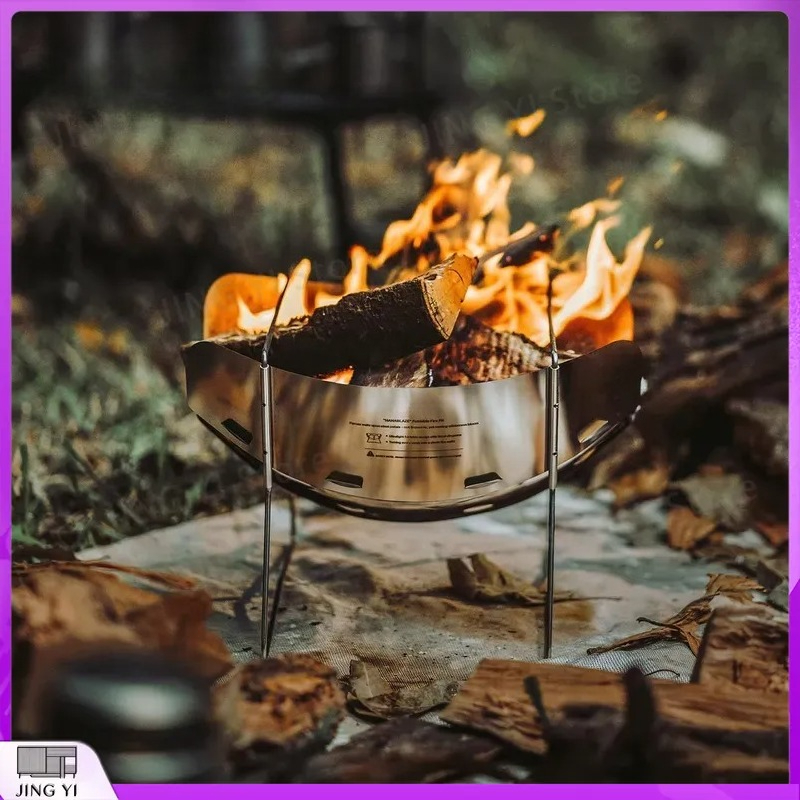 Ultralight Foldable Camping St - огляд і ціна Camping Cooking Fire Pit