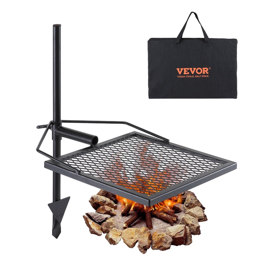 Swivel Campfire Grill for Fire - огляд і ціна Camping Cooking Fire Pit