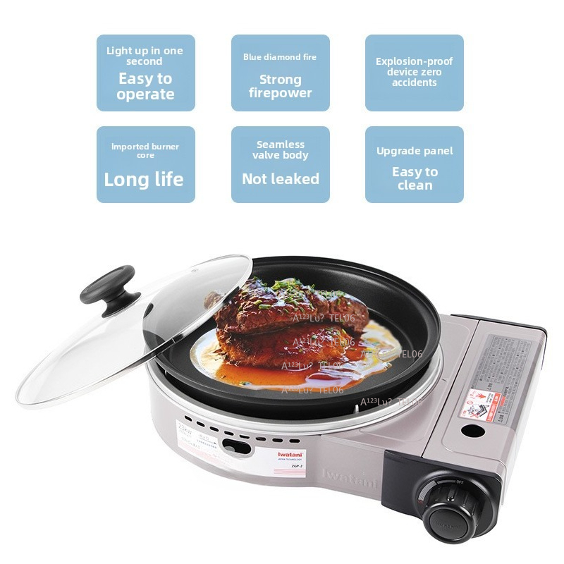 Portable Windproof Gas Stove B - огляд і ціна Camping Cooking Stove