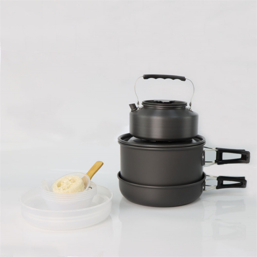 Lightweight Aluminum Alloy Out - огляд і ціна Camping Cooking Pot Large