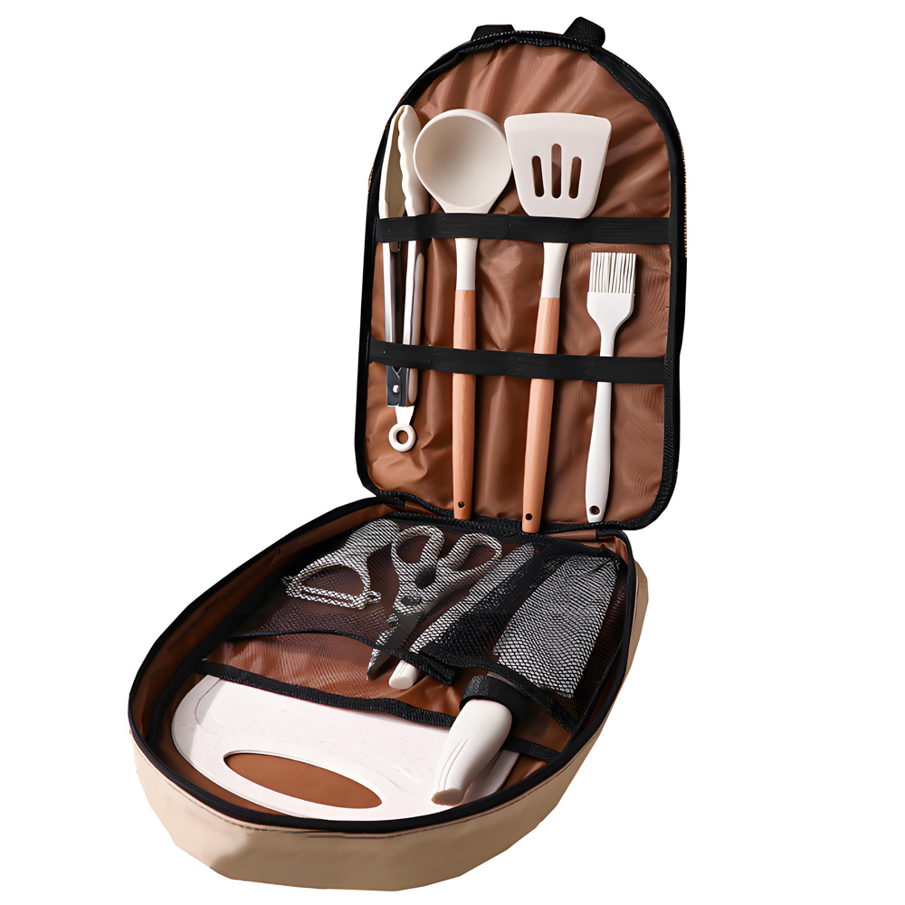 10Pcs Portable Camping Cooking - огляд і ціна Camping Cooking And Dining Set