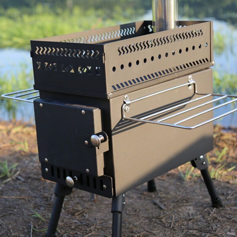 Stainless Steel Folding Wood B - огляд і ціна Camping Cooking Fire Pit