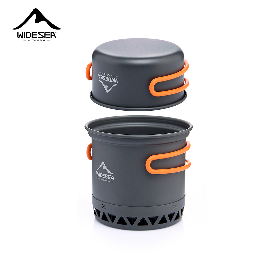 Outdoor Camping Pot 1.3L 2.3L  - огляд і ціна Camping Cooking And Dining Set