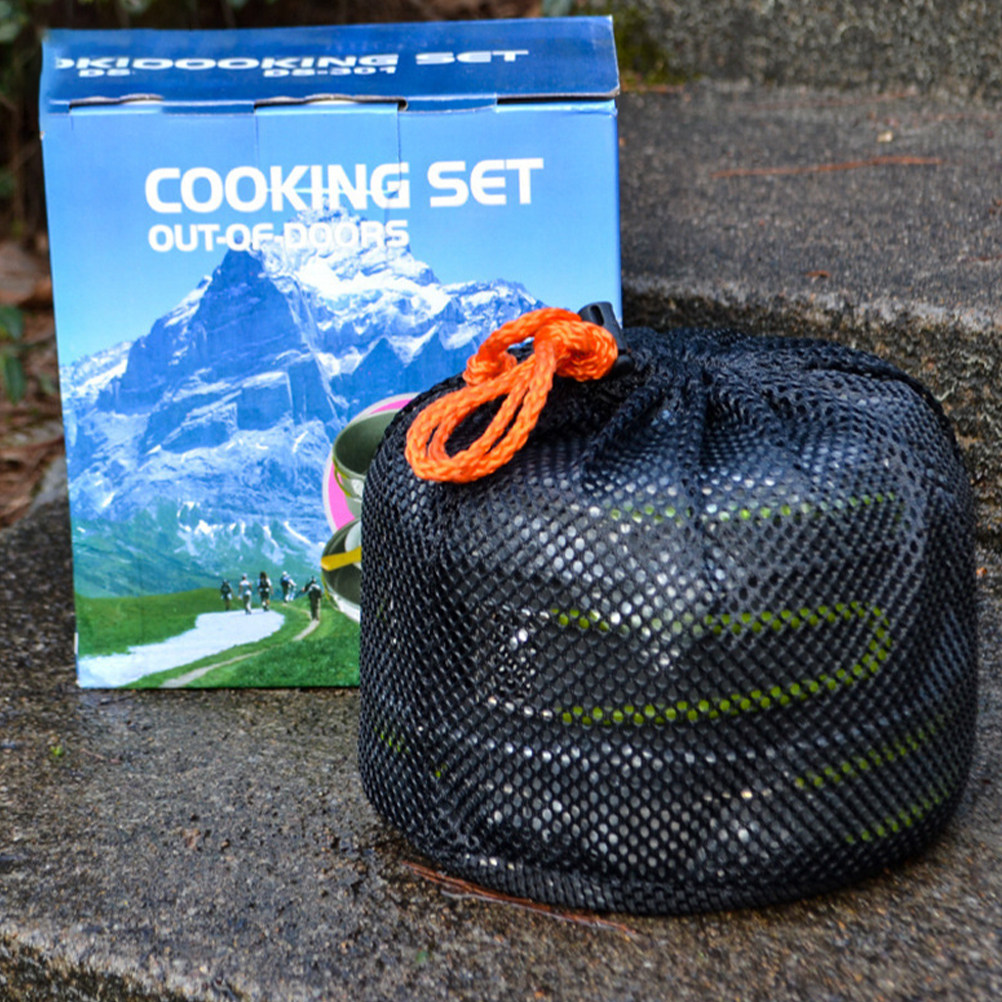 1Set Outdoor Camping Cookware  - огляд і ціна Camping Lightweight Cooking Pot