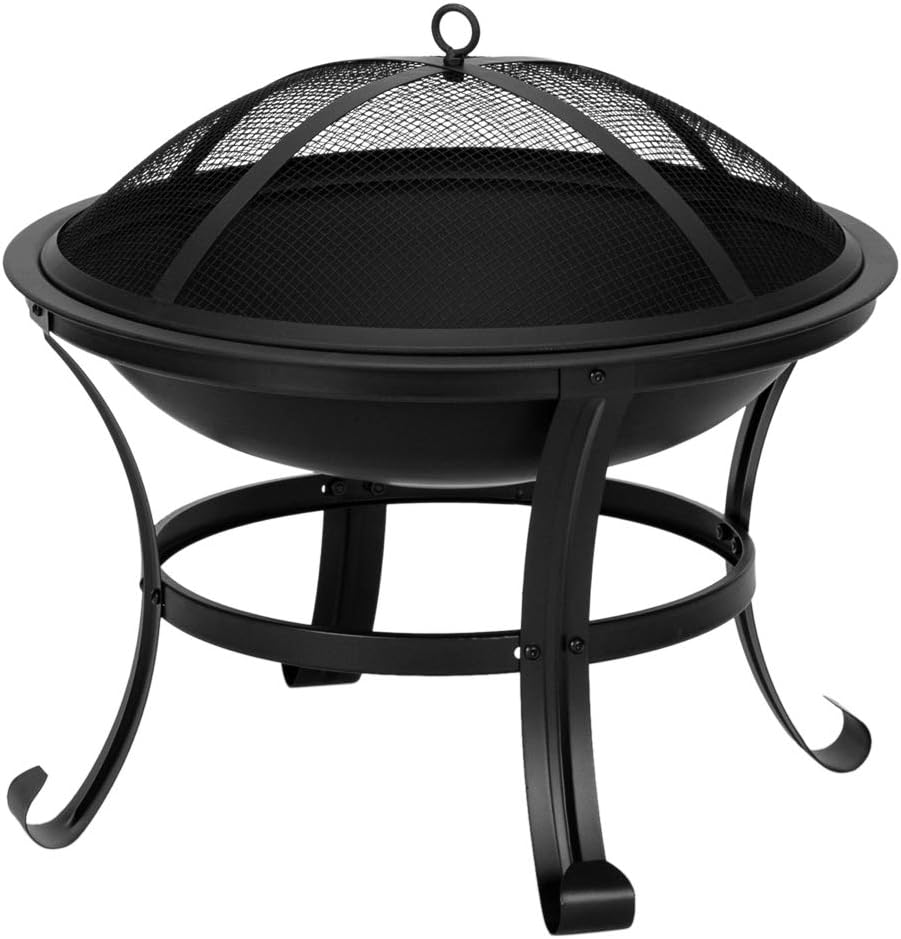 BBQ Grill Outdoor Wood Burning - огляд і ціна Camping Cooking Fire Pit