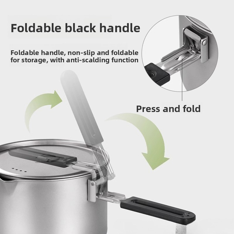Lightweight Pure Titanium Pot  - огляд і ціна Camping Lightweight Cooking Pot