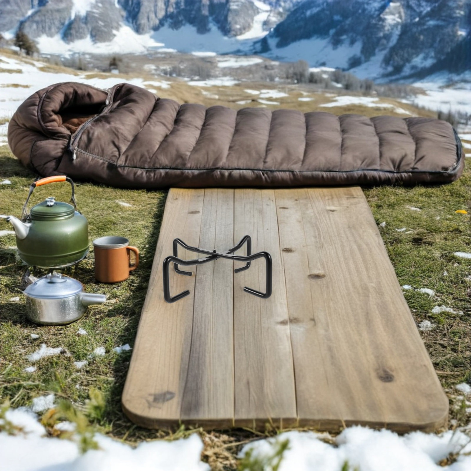 Cast Iron Folding Dutch Oven L - огляд і ціна Camping Cooking Dutch Oven