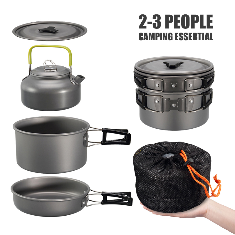 WESTTUNE Camping Cookware Kit  - огляд і ціна Camping Cooking And Eating