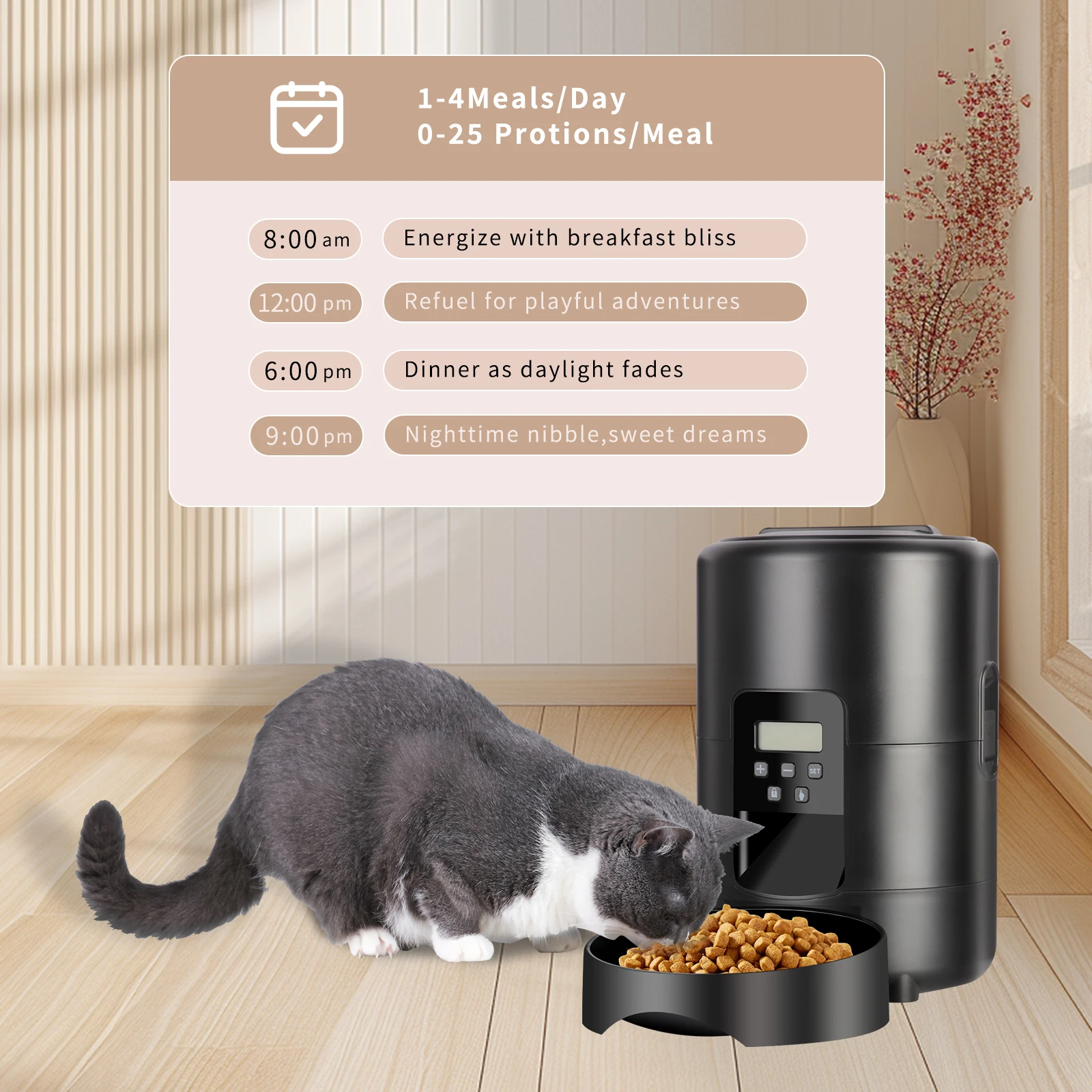 2L APP Control Automatic Pet F - огляд і ціна Camping Cooking Food
