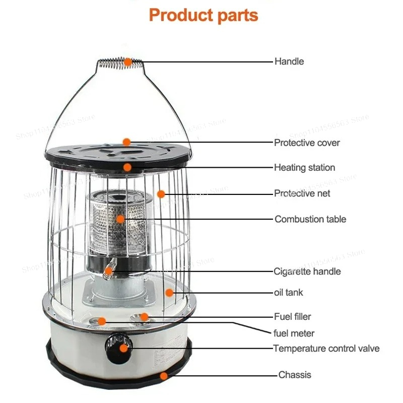 Portable Heater Ice Fishing Ca - огляд і ціна Camping Cooking Stove
