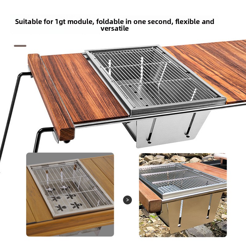 IGT Outdoor Camping Foldable S - огляд і ціна Camping Cooking Fire Pit