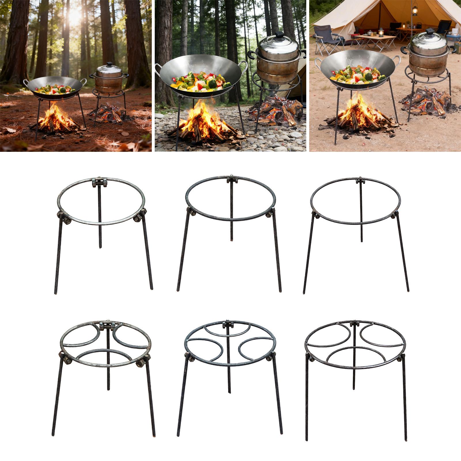 Portable Campfire Tripod Grill - огляд і ціна Camping Cooking Dutch Oven