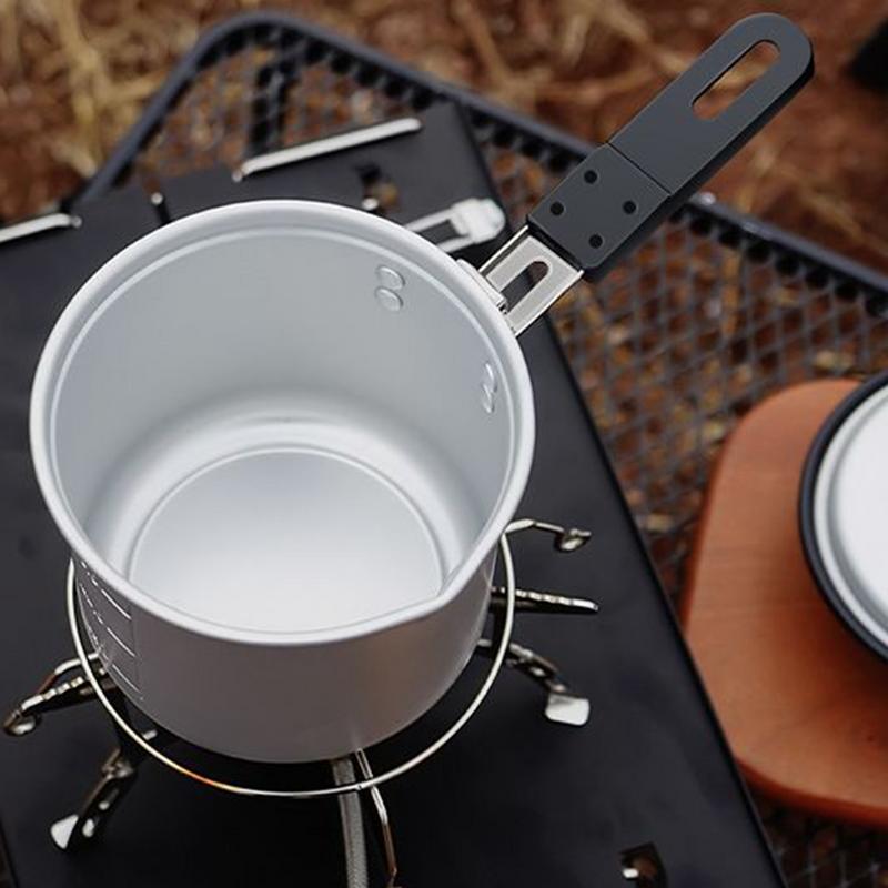 Foldable Camping Pot 700ml Alu - огляд і ціна Camping Lightweight Cooking Pot