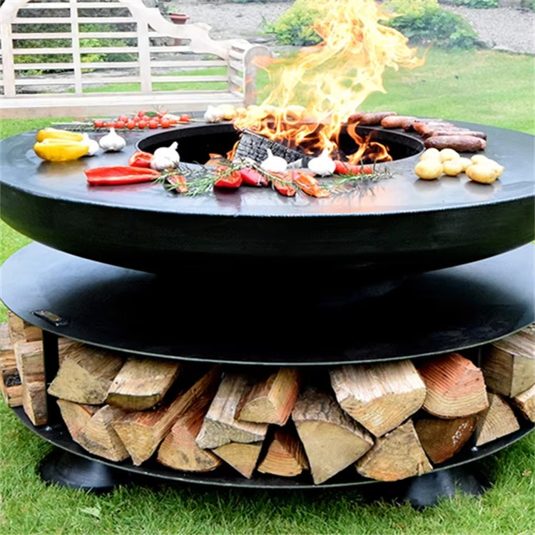 Barbecue Grill Camping Fire Pi - огляд і ціна Camping Cooking Fire Pit