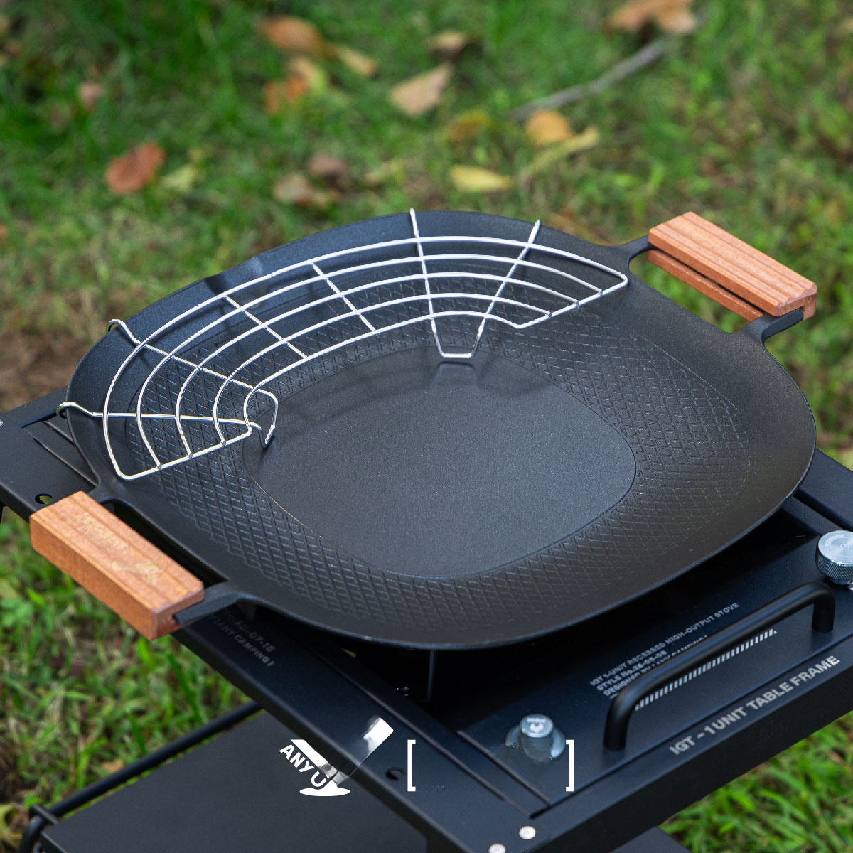 Outdoor Camping BBQ Grill Pan  - огляд і ціна Camping Cooking Stove