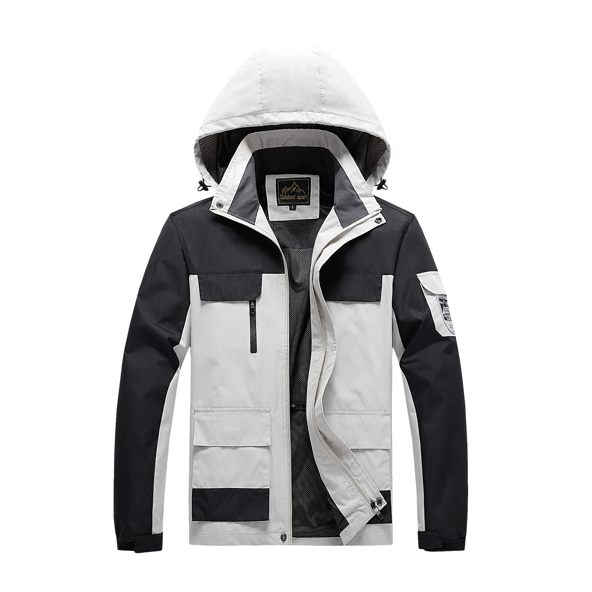 8XL Spring Autumn Jacket Women - огляд і ціна Camping Cooking Windbreak