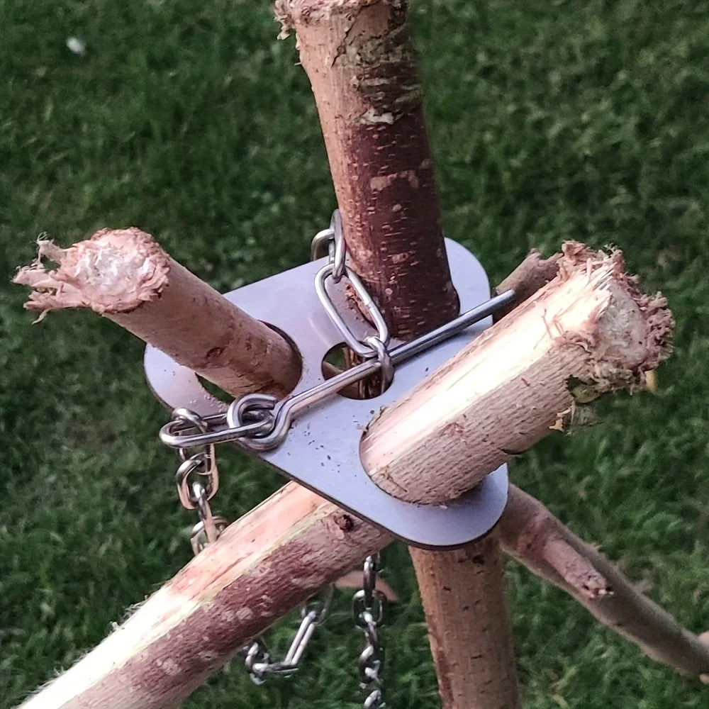 Stainless Steel Camping Tripod - огляд і ціна Camping Cooking And Eating