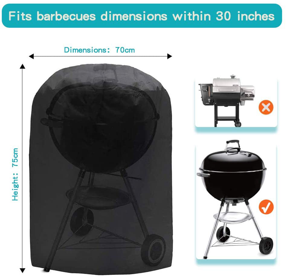210D Outdoor Grill Cover Water - огляд і ціна Camping Cooking Fire Pit