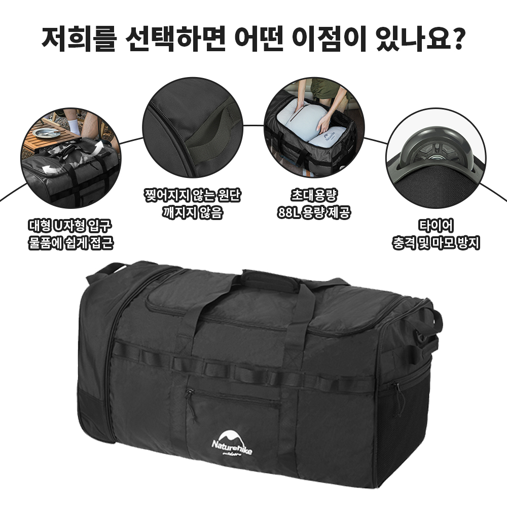 Naturehike 88L Camping Bag Fol - огляд і ціна Camping Cooking Bag