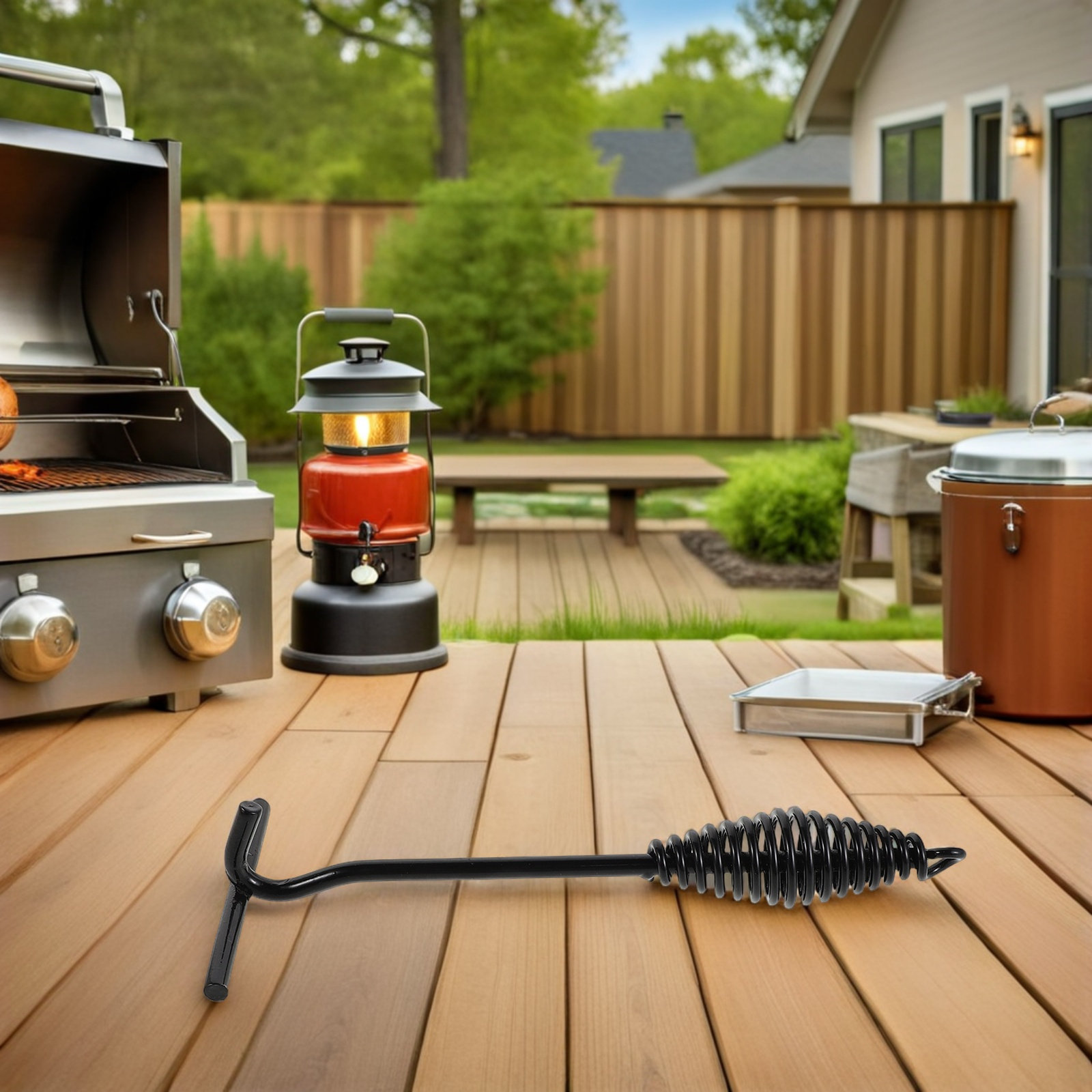 Cast Iron Dutch Oven Lid Lifte - огляд і ціна Camping Cooking Dutch Oven