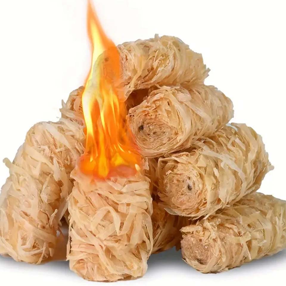 30/100pcs natural fire starter - огляд і ціна Charcoal Chimney Starter