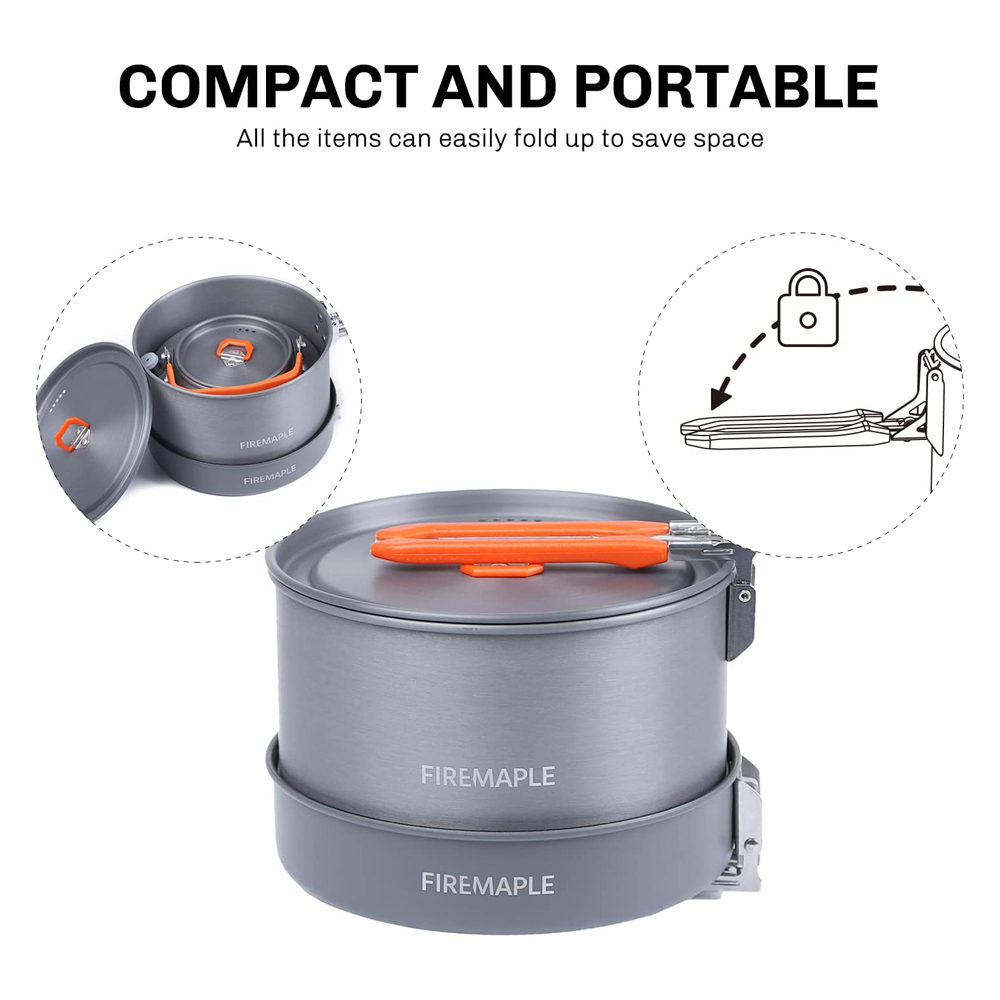Fire Maple Camping Cookware Ut - огляд і ціна Camping Cooking And Dining Set