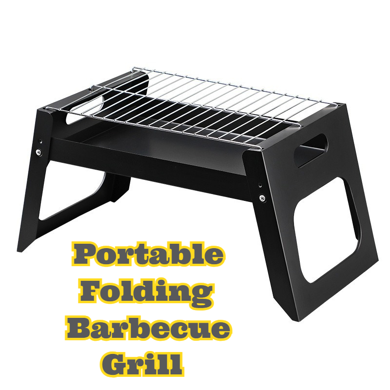 Portable Charcoal BBQ Grill Fo - огляд і ціна Camping Cooking Stove