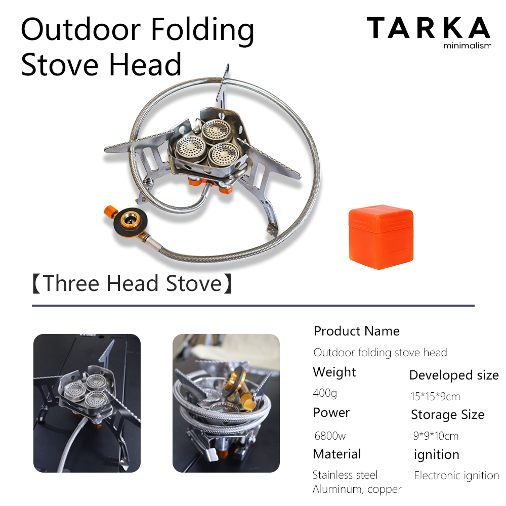 TARKA Camping Gas Stove 5800w  - огляд і ціна Camping Cooking Drawer