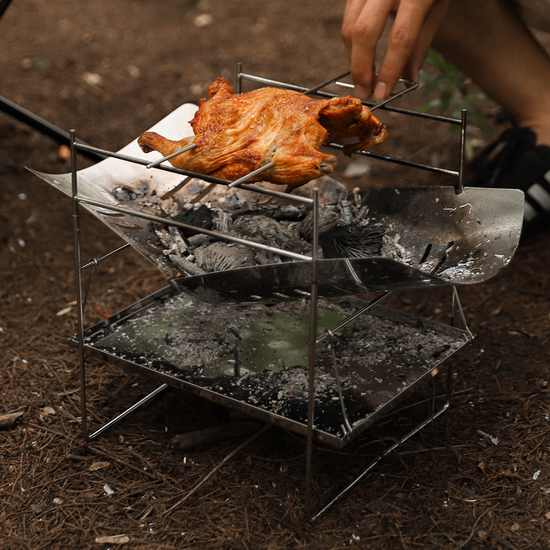 Wood Burning Camping Stove Por - огляд і ціна Camping Cooking Fire Pit