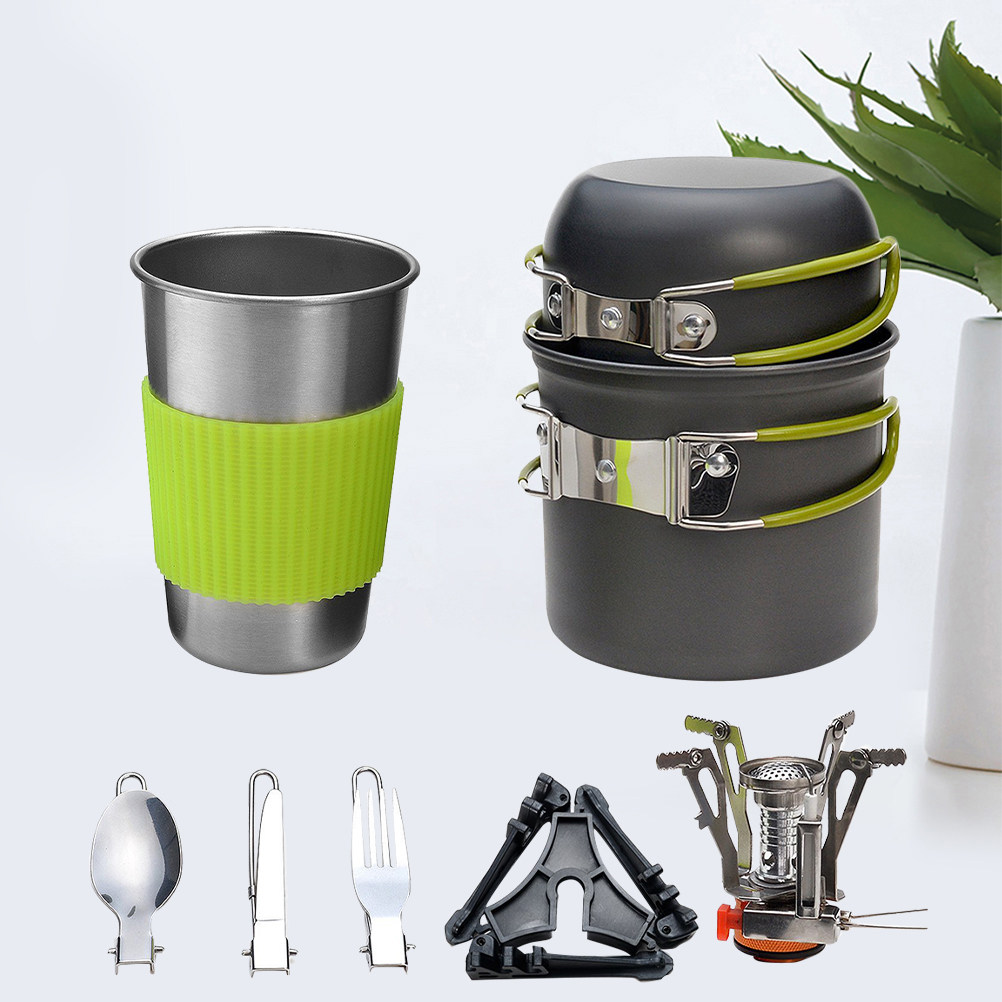 Camping Cookware Set Lightweig - огляд і ціна Camping Lightweight Cooking Pot